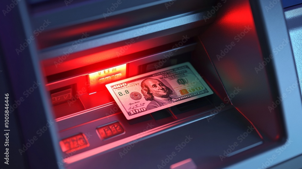 Cash Withdrawal from ATM Machine. Cash Withdrawal from ATM Machine.