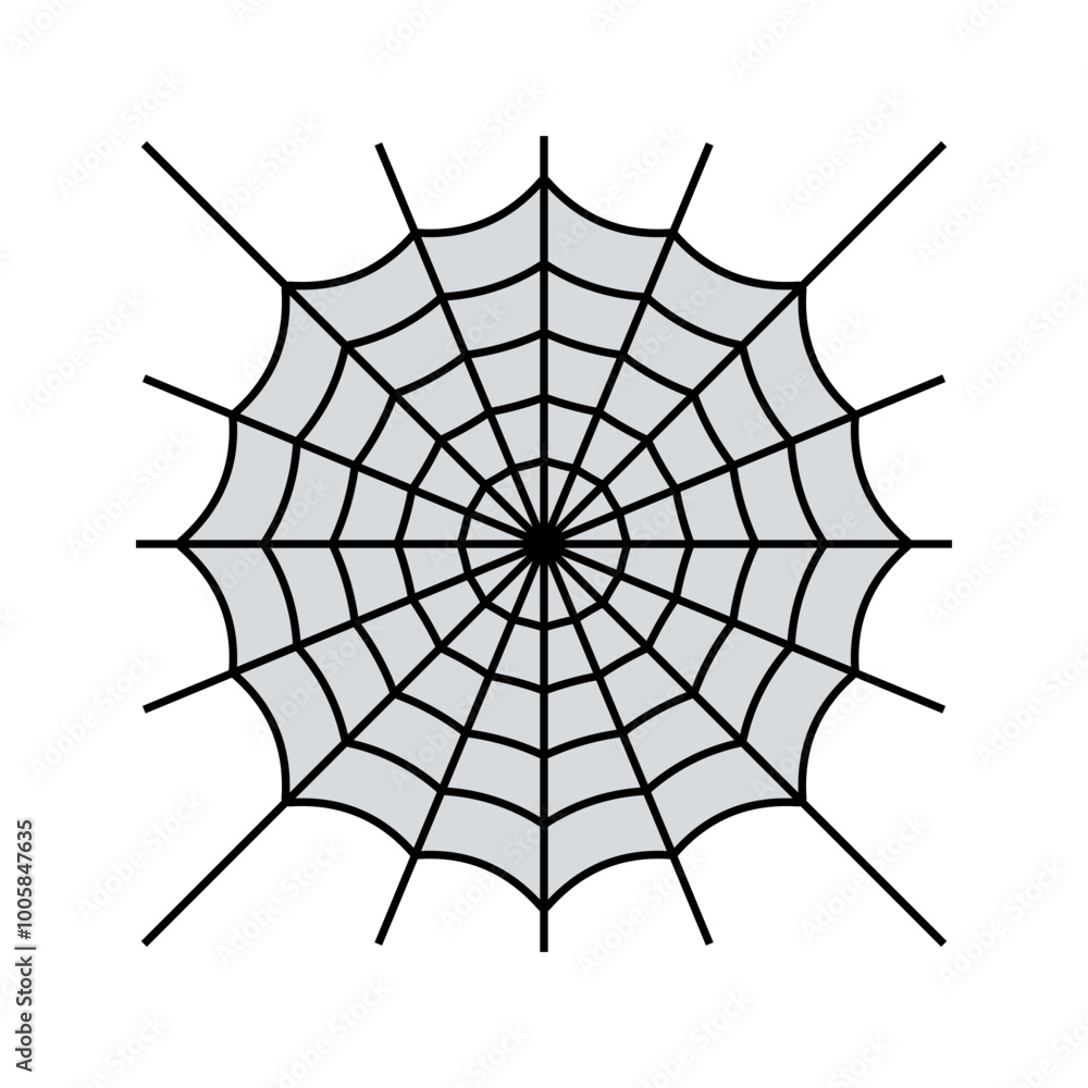 Obraz premium Spider Webs Icon Illustration