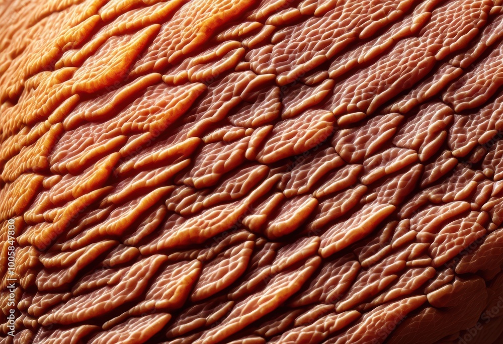 microscopic examination diverse skin textures natural light showcasing detailed variations unique features, epidermis, color, pattern, surface, gradient
