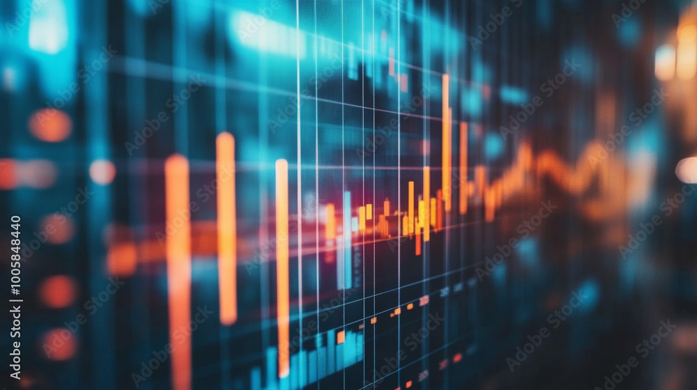 Background of graphs and charts going up Background of graphs and charts going up