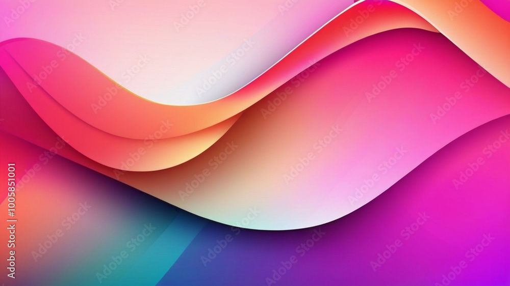 Abstract gradient bright wavy background Abstract gradient bright wavy background