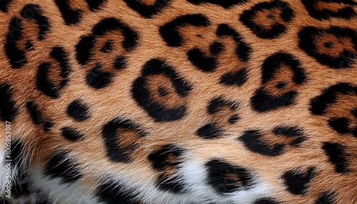 Wild Elegance: Seamless Leopard Fur Pattern Design"