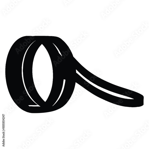 Scotch tape Silhouette