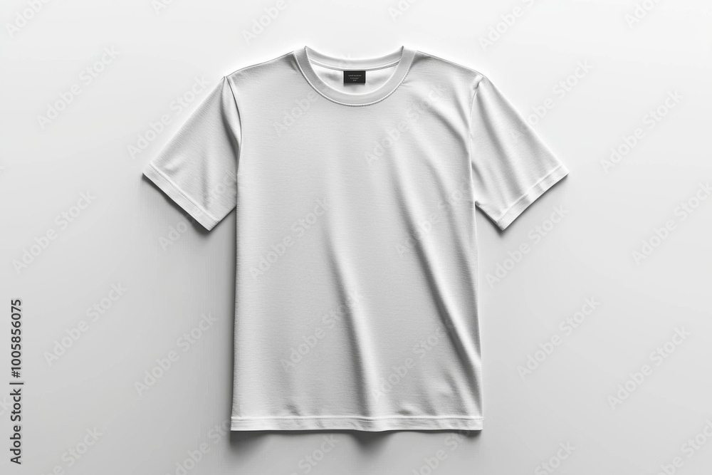 White Tshirt Mockup Isolated created with Generative AI White Tshirt Mockup Isolated created with Generative AI
