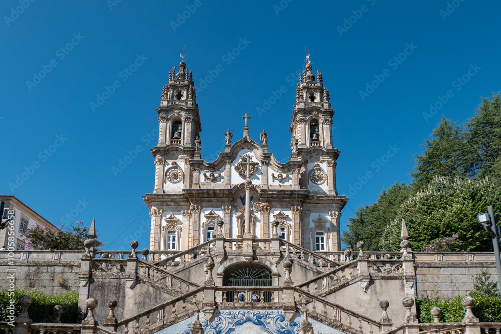 Santuário e Catedral de Nossa Senhora dos Remédios em Lamego, Portugal Santuário e Catedral de Nossa Senhora dos Remédios em Lamego, Portugal