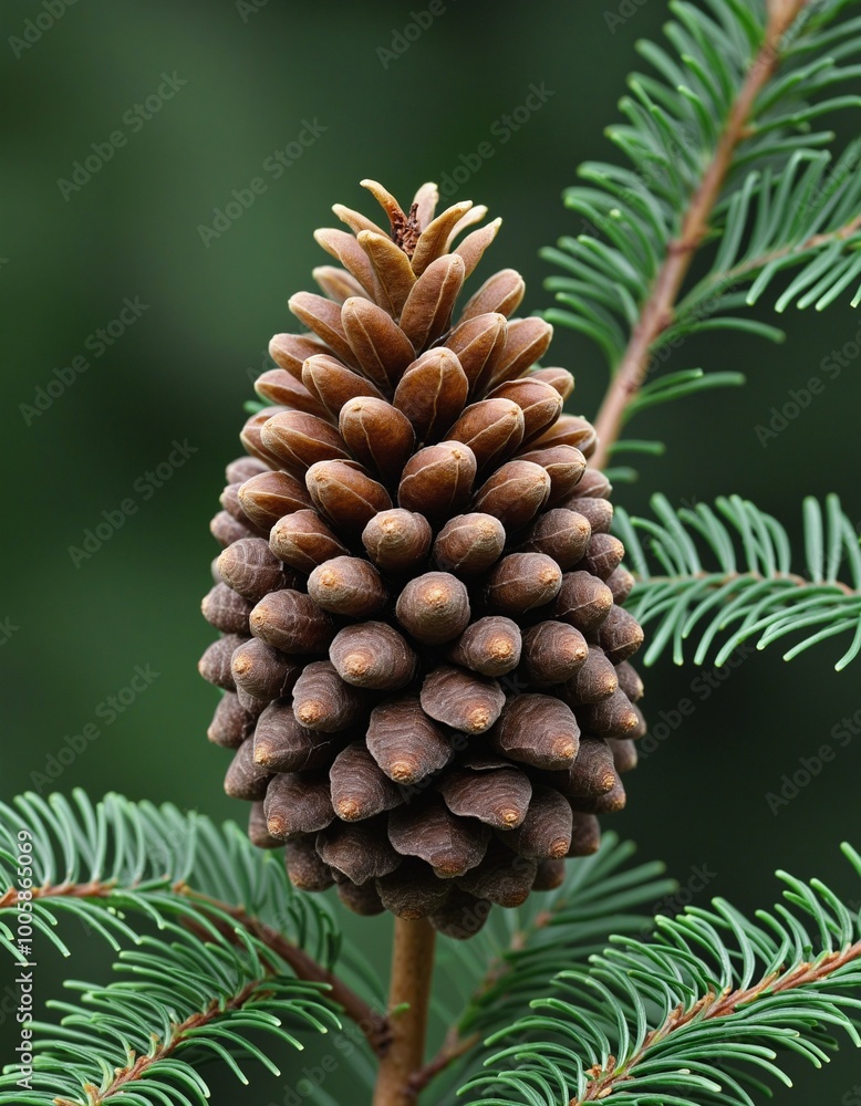 Spruce cones illustration Spruce cones illustration