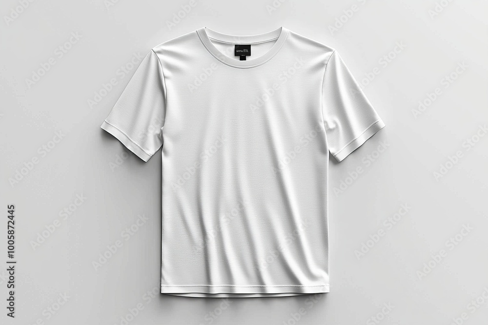 White Tshirt Mockup Isolated created with Generative AI White Tshirt Mockup Isolated created with Generative AI