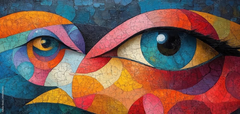Primitivism - painting with bold colors Primitivism - painting with bold colors