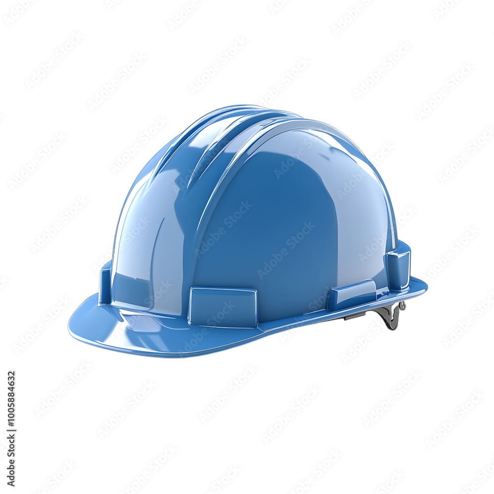 Fototapeta premium Construction Hard Helmet on transparent background
