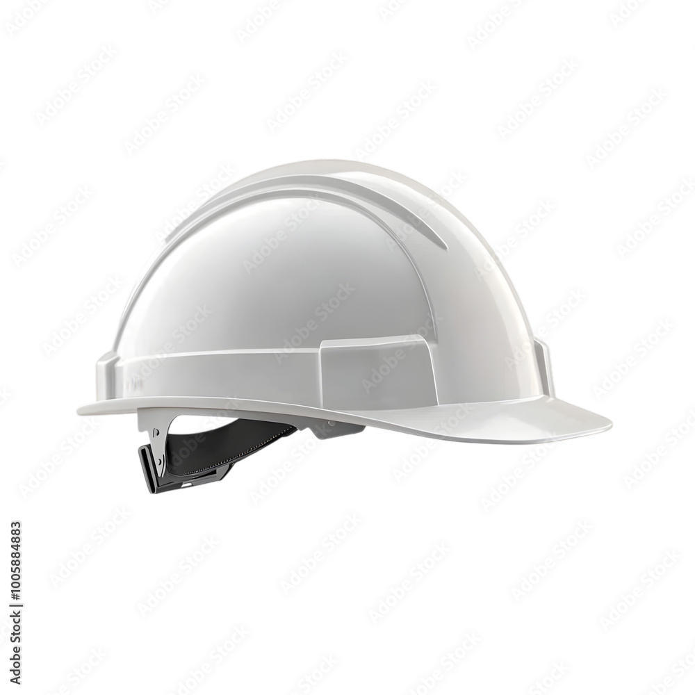 Fototapeta premium Construction Hard Helmet on transparent background