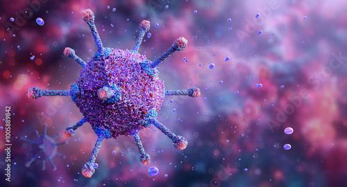 Obraz na płótnie Adeno-associated virus