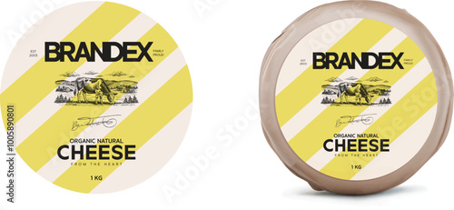 Cheese - Packaging Label Design