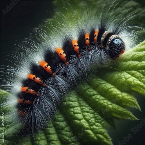 Banded Woolly Bear (Pyrrharctia isabella) photo