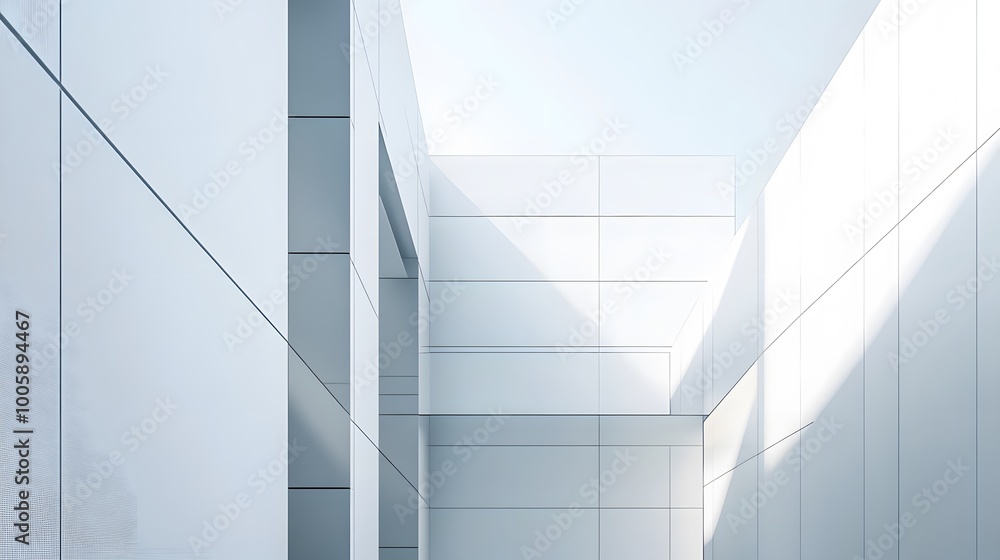 Obraz premium Abstract Architecture Background. 