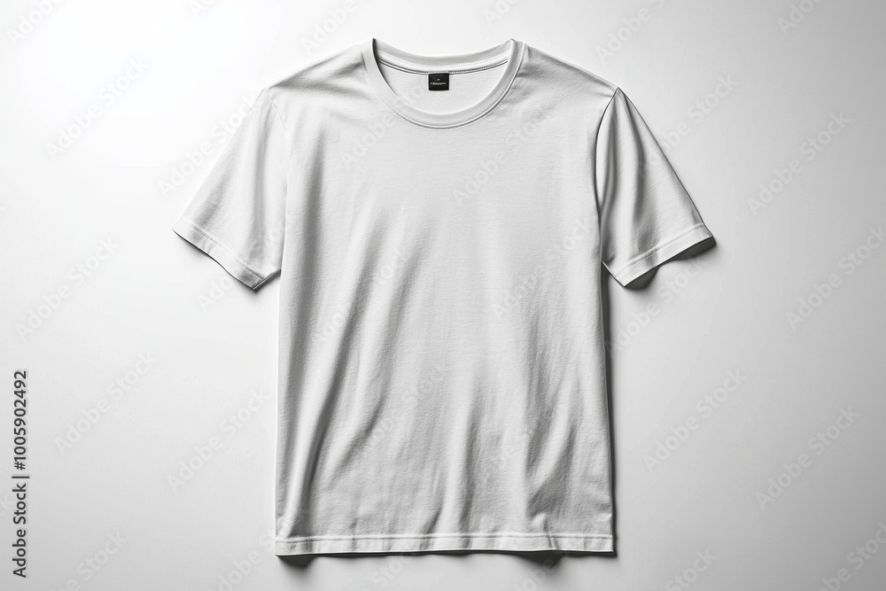 White Tshirt Mockup Isolated created with Generative AI White Tshirt Mockup Isolated created with Generative AI