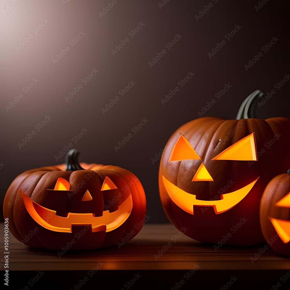 ai generated. Halloween parties. Decoration for the night of the dead. Pumpkins, posters and Halloween items ai generated. Halloween parties. Decoration for the night of the dead. Pumpkins, posters and Halloween items