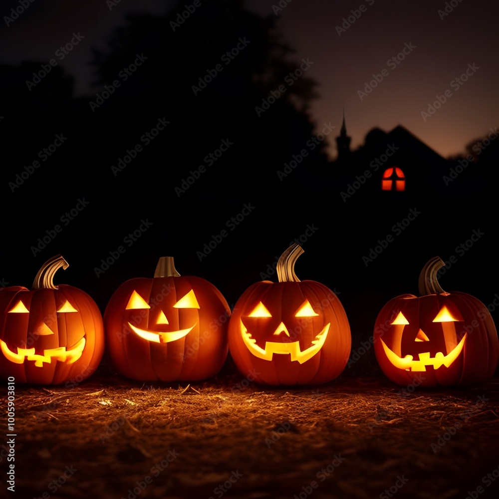 ai generated. Halloween parties. Decoration for the night of the dead. Pumpkins, posters and Halloween items ai generated. Halloween parties. Decoration for the night of the dead. Pumpkins, posters and Halloween items