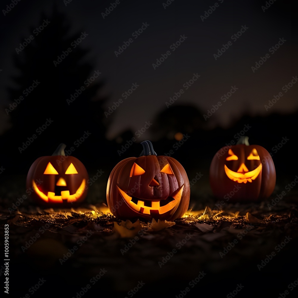 ai generated. Halloween parties. Decoration for the night of the dead. Pumpkins, posters and Halloween items ai generated. Halloween parties. Decoration for the night of the dead. Pumpkins, posters and Halloween items