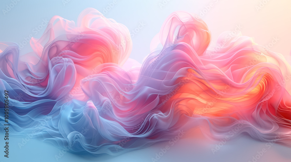An ethereal and dreamy abstract design An ethereal and dreamy abstract design