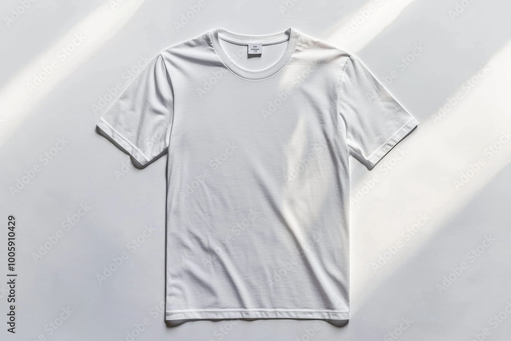 White Tshirt Mockup Isolated created with Generative AI White Tshirt Mockup Isolated created with Generative AI