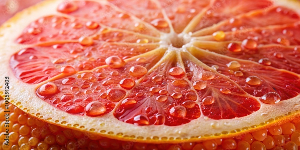 Close-up macro shot of a juicy grapefruit with water droplets on its peel , grapefruit, close-up, macro, fresh, citrus Close-up macro shot of a juicy grapefruit with water droplets on its peel , grapefruit, close-up, macro, fresh, citrus