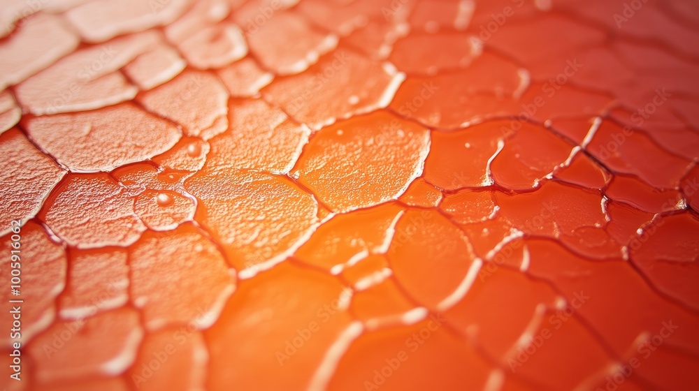 Close-up of textured orange surface showcasing intricate patterns and shiny details. Ideal for creative projects and designs. Close-up of textured orange surface showcasing intricate patterns and shiny details. Ideal for creative projects and designs.