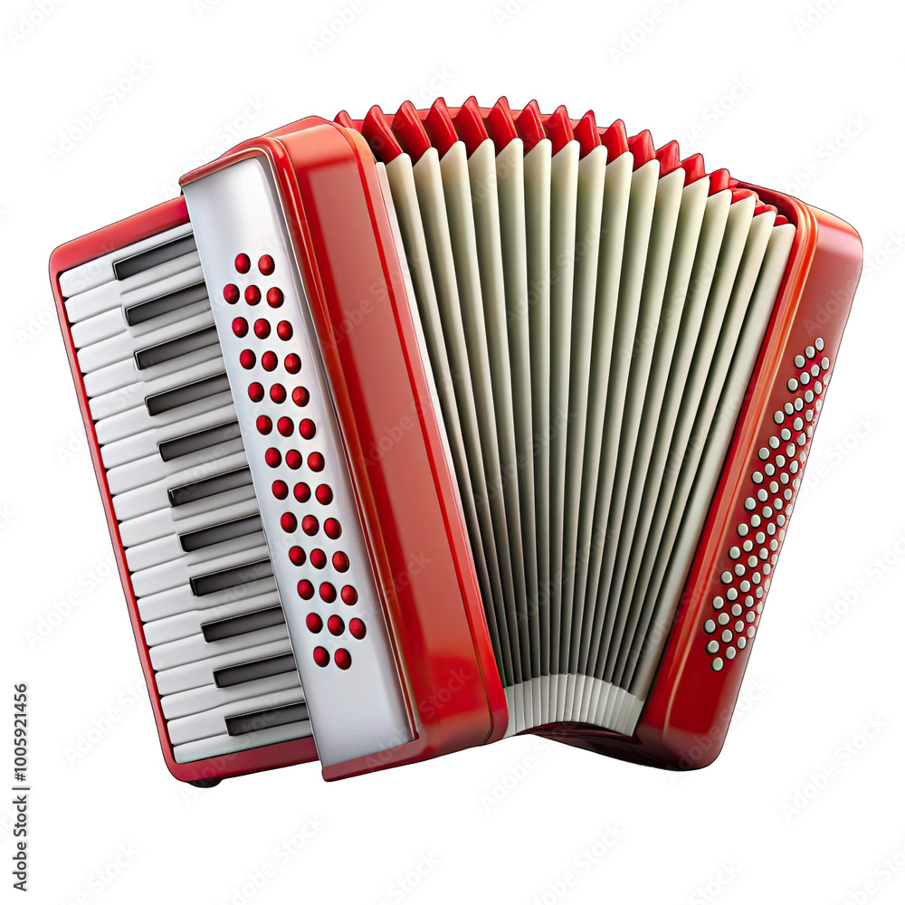 accordion isolated on white accordion isolated on white
