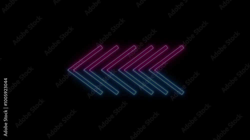 neon arrow. neon arrow.