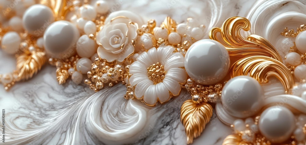 A close-up image featuring ornate golden embellishments A close-up image featuring ornate golden embellishments