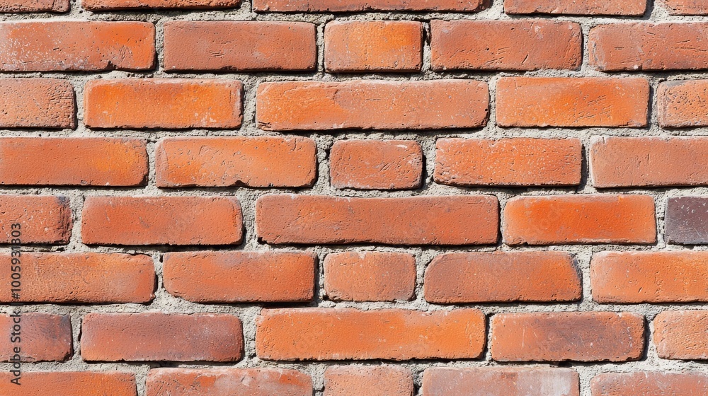 Fototapeta premium Classic Red Brick Wall Texture Background