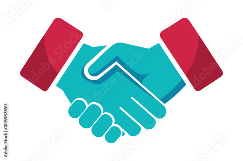 Handshake vector illustration 