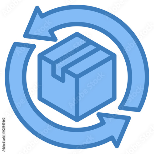 Continuous Delivery Icon Element For Design