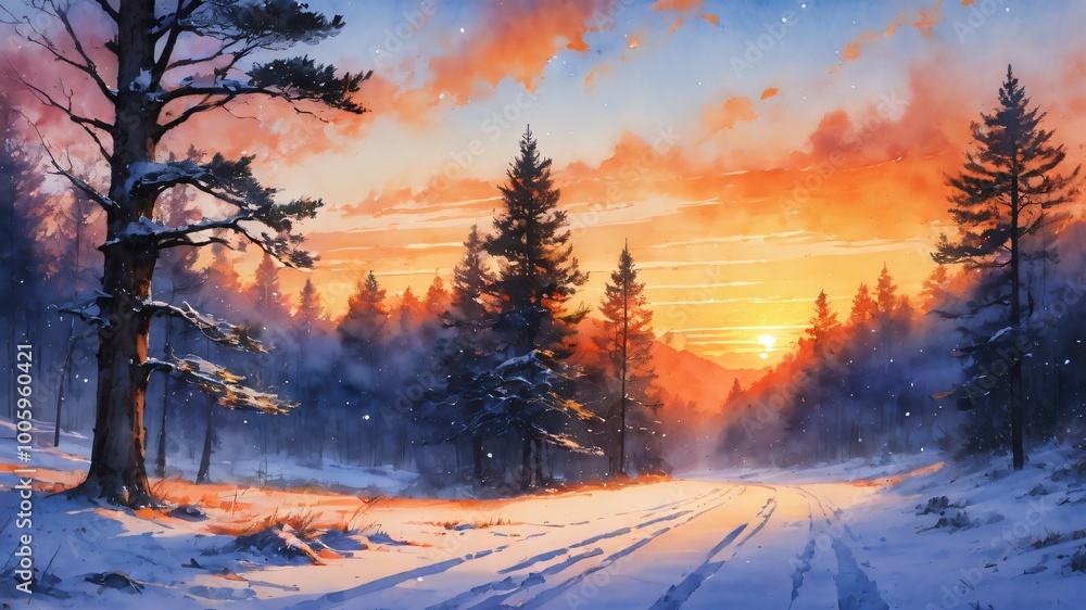 anime japan winter background anime japan winter background
