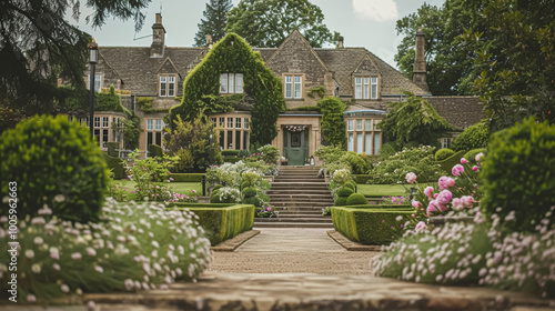 Wedding decoration with peonies, floral decor and event celebration, peony flowers and wedding ceremony in the garden, English country style