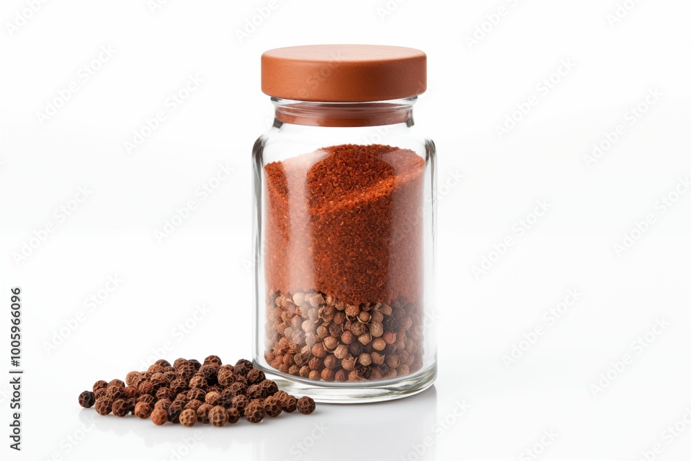 spice container isolated on white background. Generative ai spice container isolated on white background. Generative ai