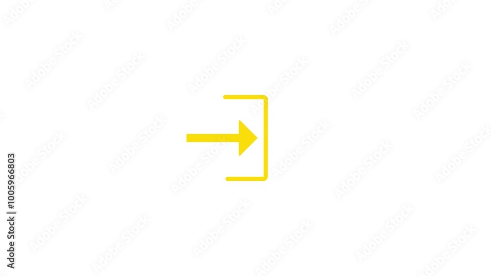 Animation of arrow mark next, back. arrow animation on transparent background with alpha channel. Animation of arrow mark next, back. arrow animation on transparent background with alpha channel.