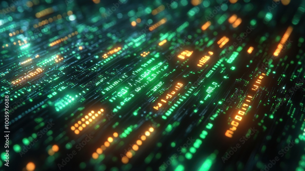 Abstract Digital Circuitry Abstract Digital Circuitry