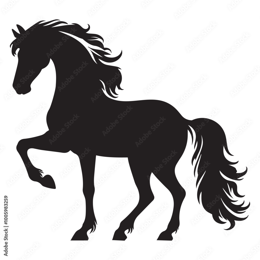 horse silhouette vector horse silhouette vector