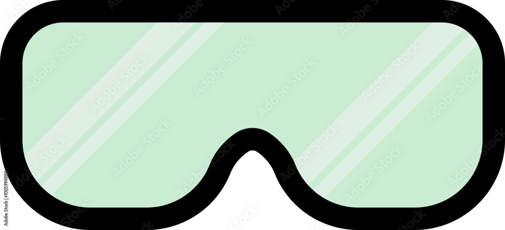 Fototapeta premium Scuba Goggles, Diving Goggles, Underwater Glasses, Sunglasses, Frame Glasses