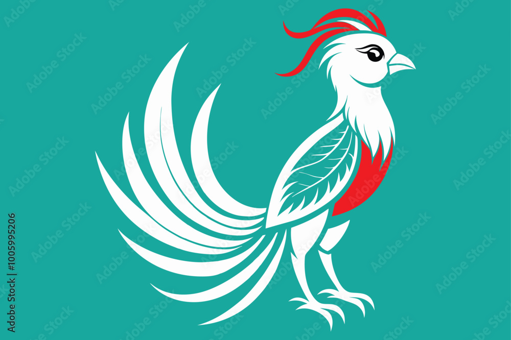 Obraz premium Bird vector art illustration 