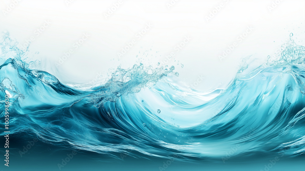 Abstract water ocean wave, blue, aqua, teal texture. Blue and white water wave web banner Graphic Resource as background for ocean wave abstract. Vita backdrop for copy space text
Abstract water ocean wave, blue, aqua, teal texture. Blue and white water wave web banner Graphic Resource as background for ocean wave abstract. Vita backdrop for copy space text