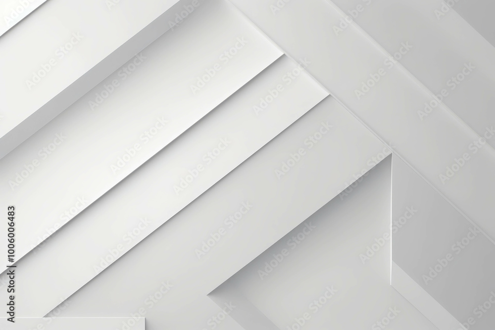 Abstract White Geometric Pattern Abstract White Geometric Pattern