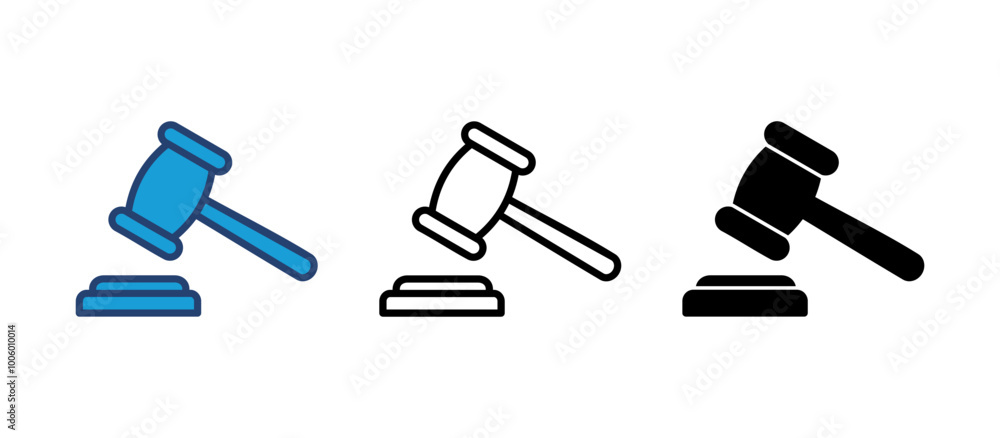 Gavel icon vector. judge gavel icon vector. law icon vector. auction hammer Gavel icon vector. judge gavel icon vector. law icon vector. auction hammer