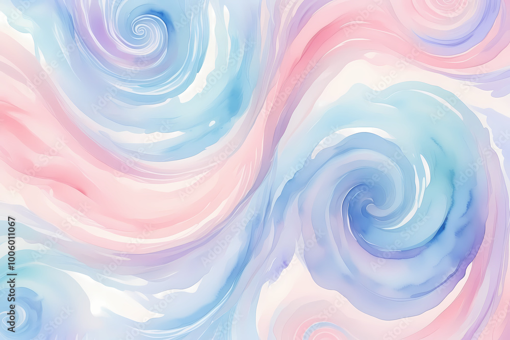 Abstract Pastel Fluid Watercolor Art – A soft and flowing abstract composition in soothing pastel hues of blue, pink, and lavender. Abstract Pastel Fluid Watercolor Art – A soft and flowing abstract composition in soothing pastel hues of blue, pink, and lavender.