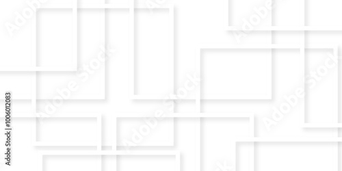 Abstract background with lines. Abstract luxury white geometric random lines with pattern. Modern white transparent material in triangle and squares shapes with line technology line vector background.