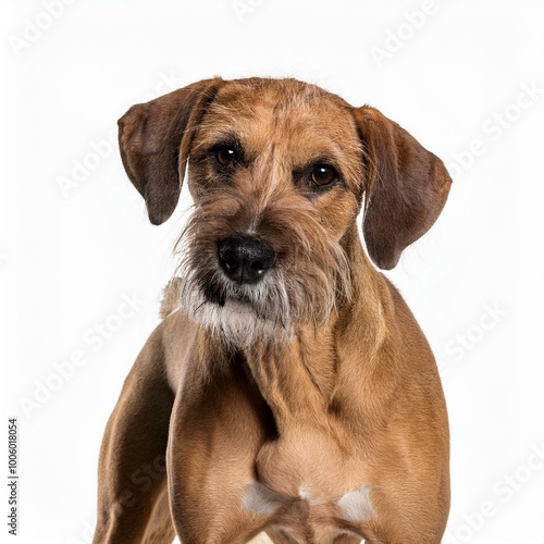 dachshund dog isolated on white