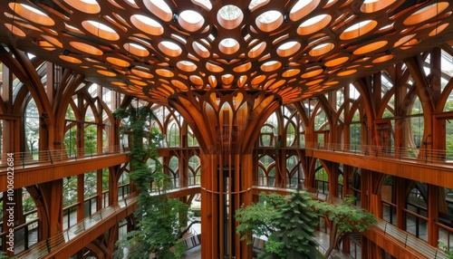 Organic resort architecture inspired by nature s mathematical order and parametric design
