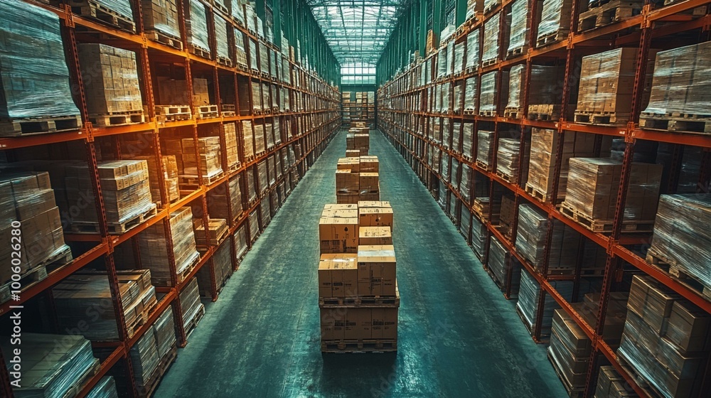 this A machine learning model optimizing supply chain operations in a warehouse. this A machine learning model optimizing supply chain operations in a warehouse.