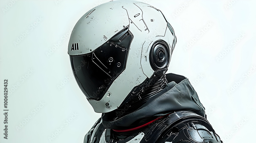 Futuristic Helmet Design: A Striking Vision of the Future Futuristic Helmet Design: A Striking Vision of the Future