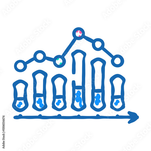 economy esg doodle icon sketch vector. economy esg sign. isolated symbol illustration